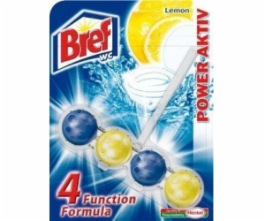 WC čistič-osvěžovač BREF POWER AKTIV LEMON, 50g