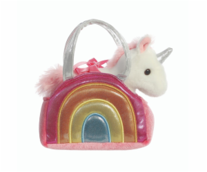 Plyšová hračka Aurora Unicorn In Bag 181171A, 17 cm