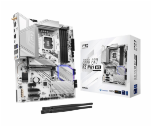 ASRock MB Sc LGA1851 Z890 PRO RS WIFI WHITE, Intel Z890, ...