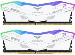 TeamGroup T-Force Delta RGB paměť, DDR5, 32 GB, 6000 MHz, CL38 (FF8D532G6000HC38ADC01)