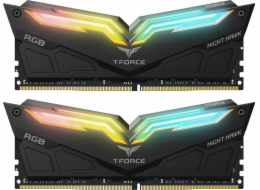 TeamGroup T-Force Night Hawk RGB Gen2 paměť, DDR4, 16 GB, 3200 MHz, CL16 (TF15D416G3200HC16CDC01)