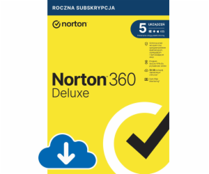 Norton 360 Deluxe pro 5 zařízení na 24 měsíců (21441627)