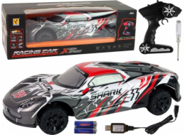 Sportovní auto LeanToys R/C 1:8 šedobílé