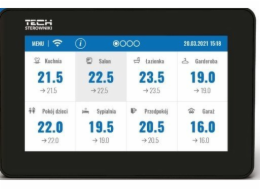 Tech Tech univerzální ovládací panel M-12 černý M12BK