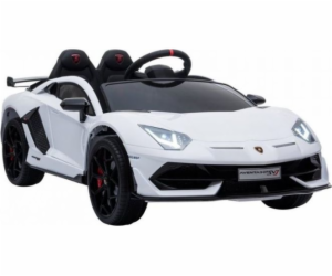  sportovní vůz Lamborghini Aventador White na baterie