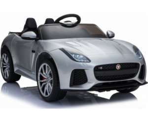 Lean Sport Battery Car Jaguar F-Type Silver Paint