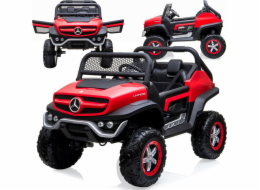 Lean Sport Car na baterie Mercedes Unimog Red