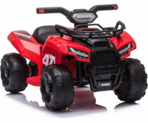 Lean Cars Quad s červenou baterií JS320