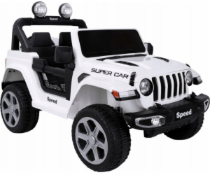 Vozidlo na baterie Lean Cars FT-938 White 4x4