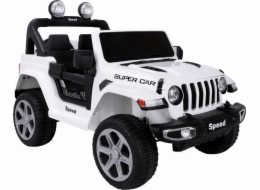 Vozidlo na baterie Lean Cars FT-938 White 4x4