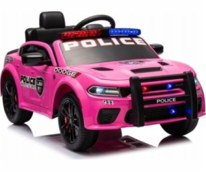 Lean Cars Battery Car Dodge Charger Police Pink