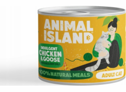 ANIMAL ISLAND Chicken and goose - wet cat food - 200g