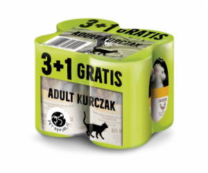 PETREPUBLIC Adult Chicken - mokré krmivo pro kočky - 3 + ...