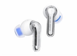 Earphones TWS Soundpeats Clear (white)