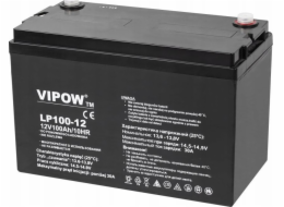 VIPOW gelová baterie 12V 100Ah