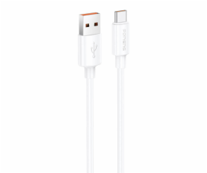 USB-A to USB-C cable Foneng X108 3A, 1m (white)