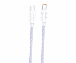 Foneng XS02 60W USB-C to USB-C cable, 1.2m (purple)