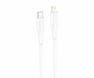 Foneng XS01 PD27W USB-C to Lightning cable, 1m (white)