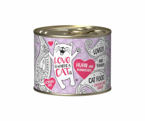 LOVE IS WHERE A CAT IS®  Chicken with rabbit - mokré krmi...