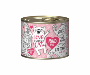 LOVE IS WHERE A CAT IS®  Beef - mokré krmivo pro kočky - ...