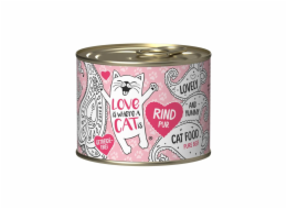 LOVE IS WHERE A CAT IS®  Beef - mokré krmivo pro kočky - 200g