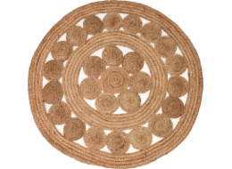 Home Styling Collection Koberec JUTE BOHO, pletený z juty, kulatý, 120 cm