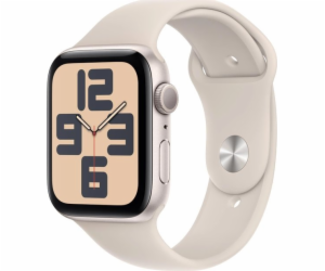 Chytré hodinky Apple Watch SE 2023 GPS 44mm Starlight Alu...