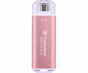 Pendrive Transcend SSD USB-C 2TB EXT. PINK/TS2TESD300P TR...