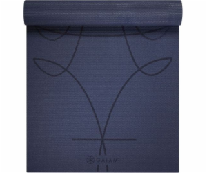 Gaiam Yoga Mat Gaiam Aligment Ink 6 mm 64015, Velikost: N/A