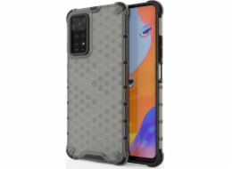 Hurtel Honeycomb Armored Case with Gel Frame Xiaomi Redmi Note 11 Pro+ / 11 Pro Black