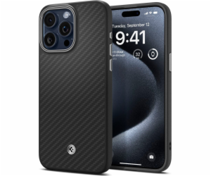 Spigen  Enzo Aramid, matná černá - iPhone 15 Pro Max