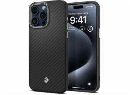 Spigen  Enzo Aramid, matná černá - iPhone 15 Pro Max