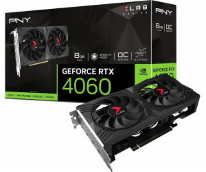 Grafická karta PNY GeForce RTX 4060 XLR8 Gaming Verto OC ...