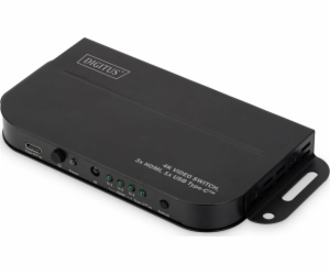 Digitus DIGITUS 4K Video Switch, 3x HDMI, 1x USB Type-CÖ