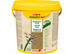 Sera ImmunPro Mini Nature 10L, 5,4kg - pomalu se potápějící krmivo pro ryby do 4 cm