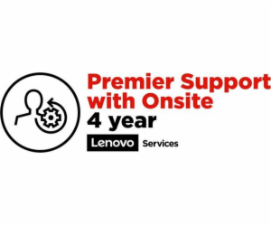 Záruka Lenovo  4Y Premier Support se zásadami servisu na ...