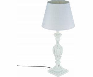 Stolní lampa Atmosphera PATINE BLANC se stínidlem, 55 cm