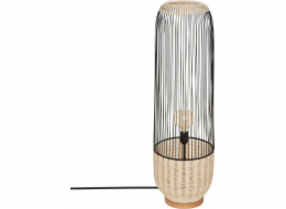 Atmosphera Anea boho stojací lampa, ratan a kov, výška 95 cm