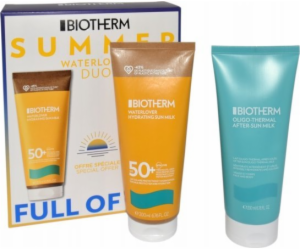 BIOTHERM SET (Krém na opalování 200ml + Mléko po opalován...