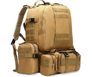 OFFLANDER  TURISTICKÝ BATOH SURVIVAL COMBO 38L KHAKI