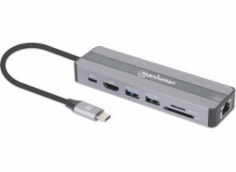 Manhattan USB-C Station/Replicator (153928)