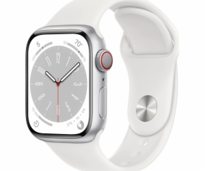 Chytré hodinky Apple SMARTWATCH SERIES8 41MM CELL./SILVER...