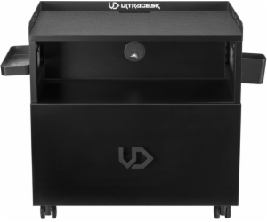 Univerzální skříň Ultradesk CRATE, černá