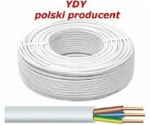 Q-Lantec kabel Elektrický kabel YDY(żo) 3x1,5 450/750V (1...