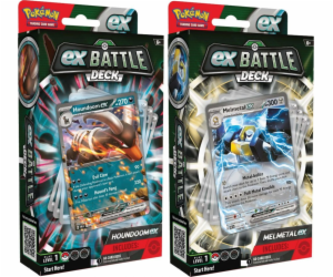 Pokemon  TCG: Ex Battle Deck - Melmetal ex a Houndoom ex ...