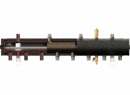 Elterm Hydraulická spojka-rozdělovač SKE 2DC+ 90