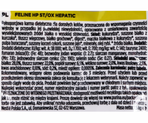 PURINA Pro Plan Veterinary Diets HP St/Ox Hepatic - suché...