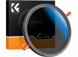 Kf filtr K&F Concept Hybridní filtr 2v1 CPL + PLNĚ ŠEDÝ ND2-ND32 pro 58 mm 58 mm / KF01.2598