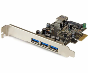 StarTech PCIe 2.0 x1 řadič – 4x USB 3.0 (PEXUSB3S42)