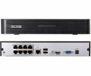 BCS rekordér IP RECORDER BCS-B-NVR0801-8P(2.0) 8 KANÁLŮ, ...